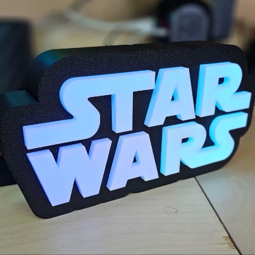 STARWARS スターウォーズ LED ライト スタンド リモコン付き
