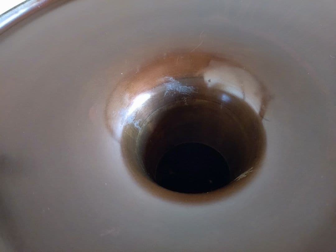 4 一文字　銅製 　花器 　池坊
