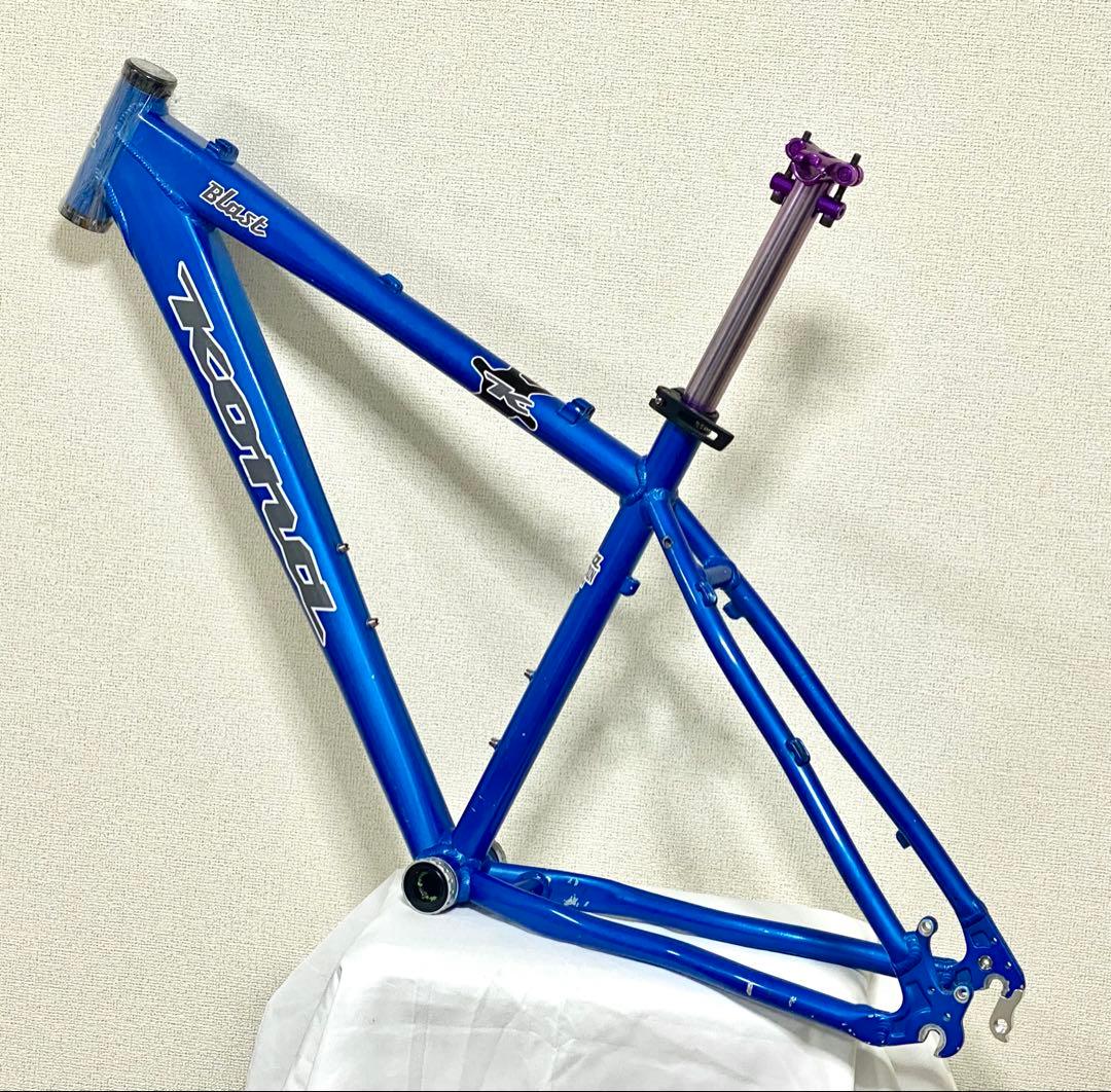 KONA BLAST 26 MTBフレーム ヘッド BB付き 135㎜QR 美品
