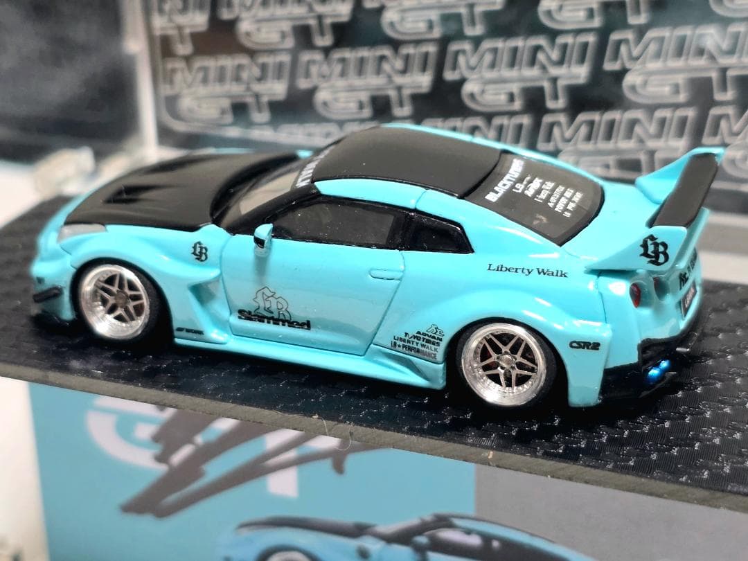 限定 LBWK Mini GT日産 R35 1個 カスタム サイン入り