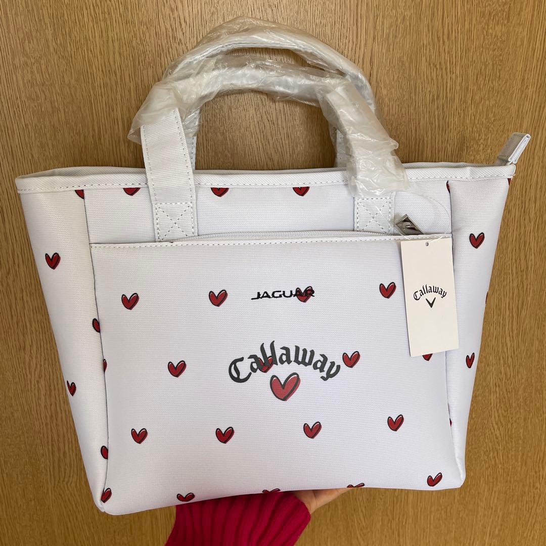 おまけつき✨キャロウェイゴルフラブハート総柄カートバックLoveCallaway