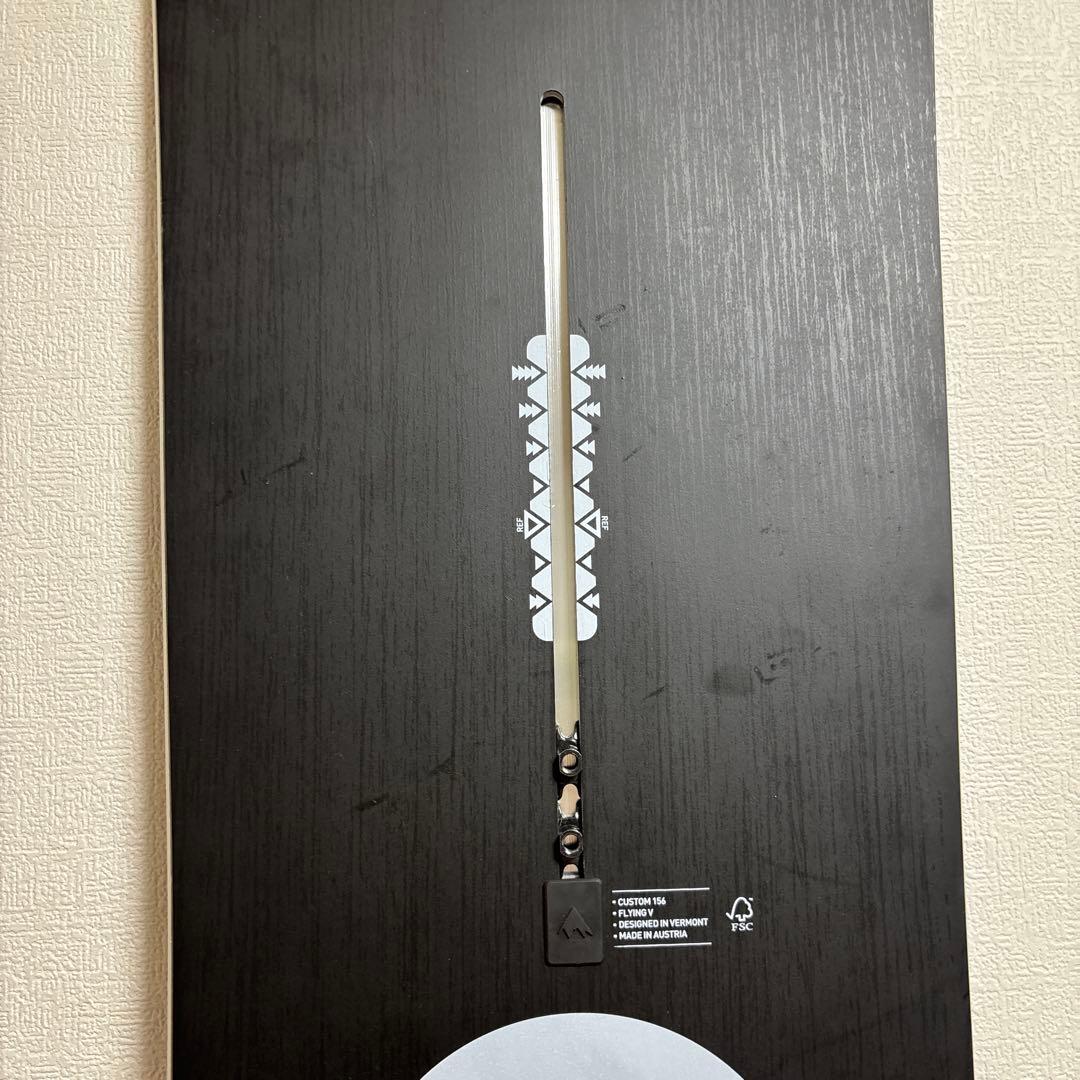 美品　Burton 156cm スノーボード板　CUSTOM FLYINGV