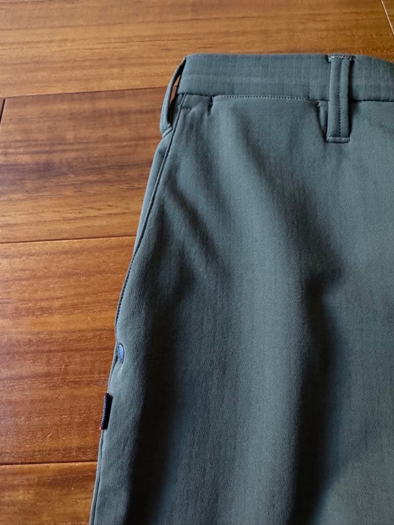 22AW ブリーフィングゴルフ ストームフリースパンツ　オリーブS