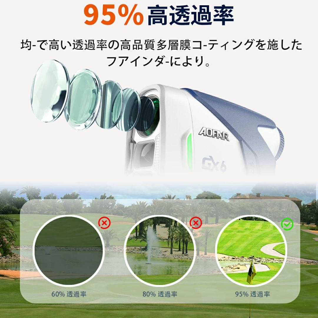 ゴルフ 距離計 0.02秒 ゴルフ レーザー 距離計 141g超軽量 手ブレ補正