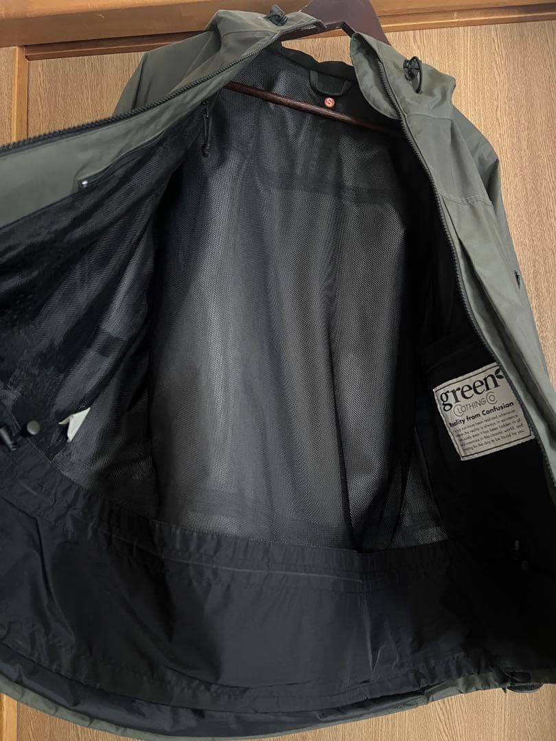 greenclothing OGA jacket Sサイズ