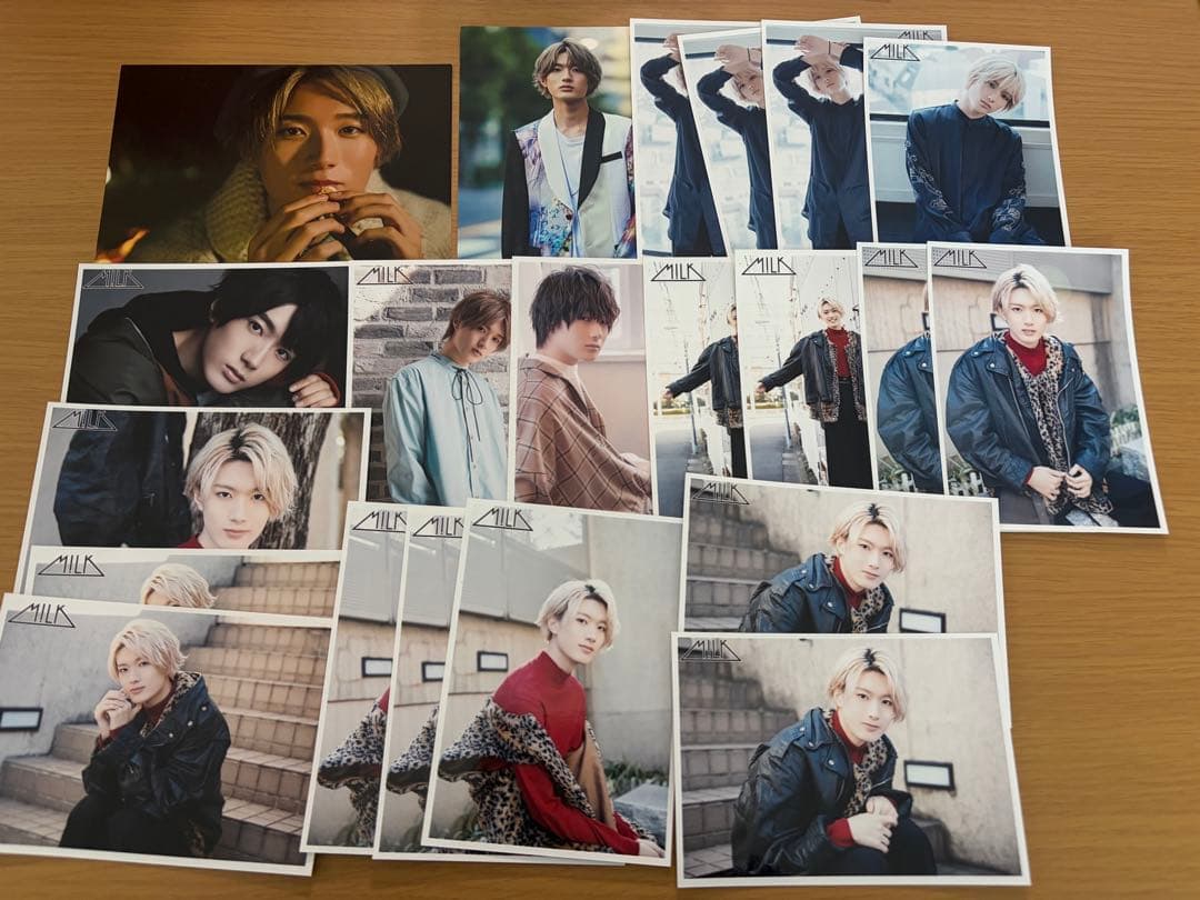 M!LK 山中柔太郎 生写真 のぞいてみるく？展写真、過去写真、サイン