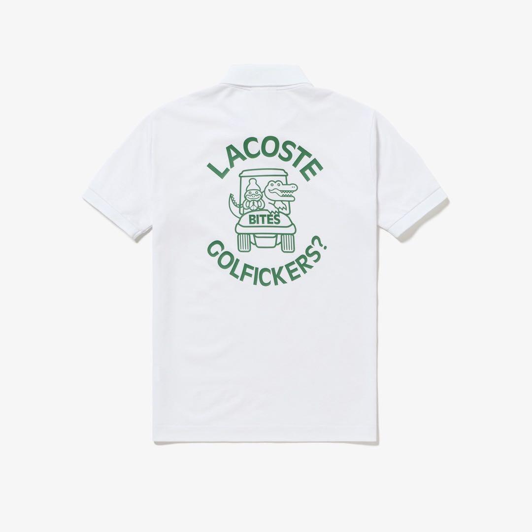ゴルフィッカーズLACOSTE ホワイト ポロシャツ