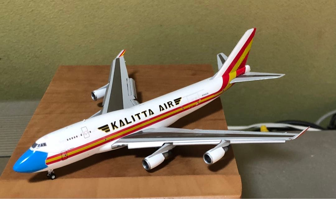 1/400 KALITTA AIR 747 (フラップダウン)