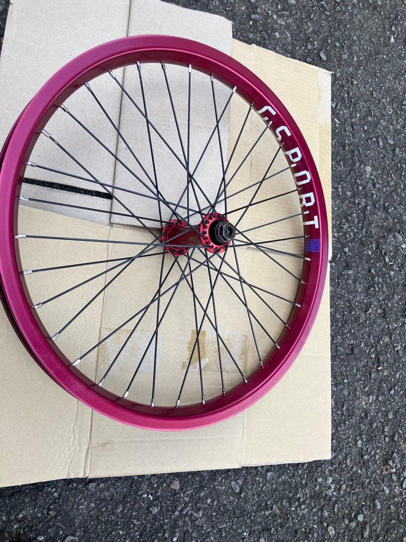bmx フロントホイール　高品質G SPORT RIM fly bike hub