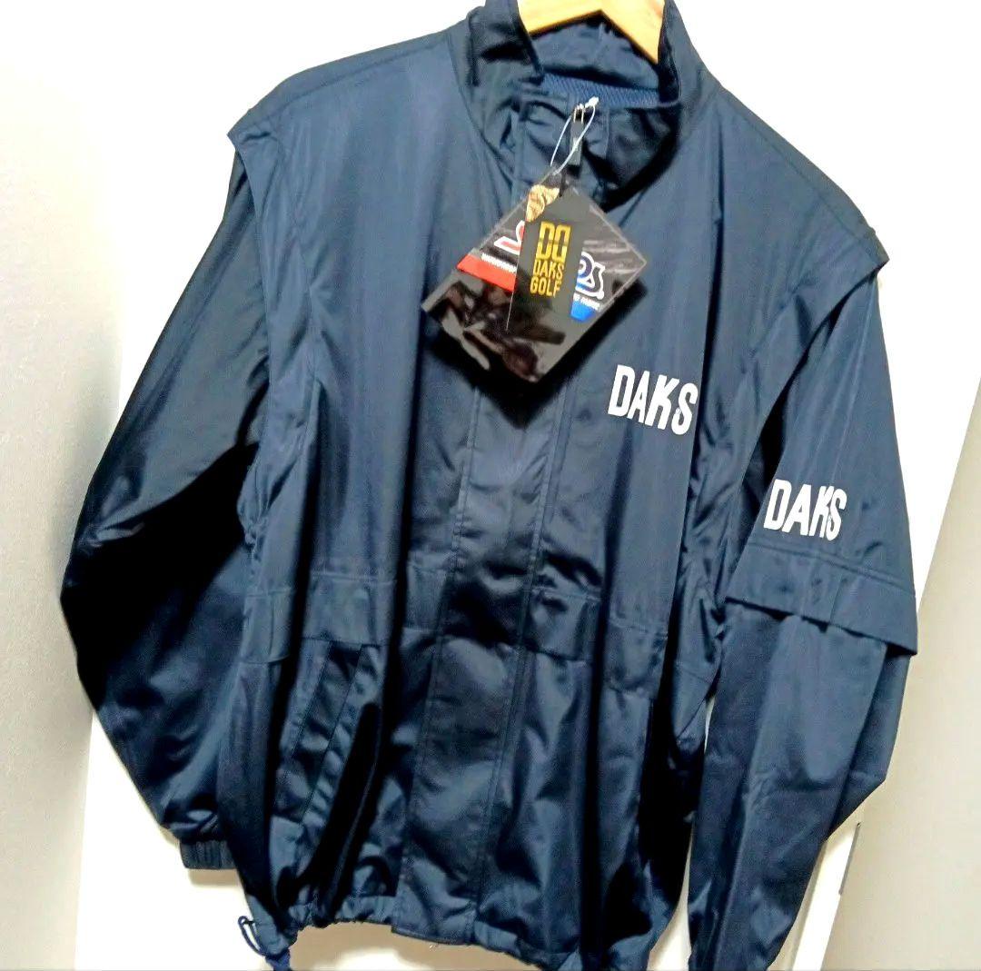 新品 DAKSダックス ゴルフウエア ジャケット ベスト 3WAY