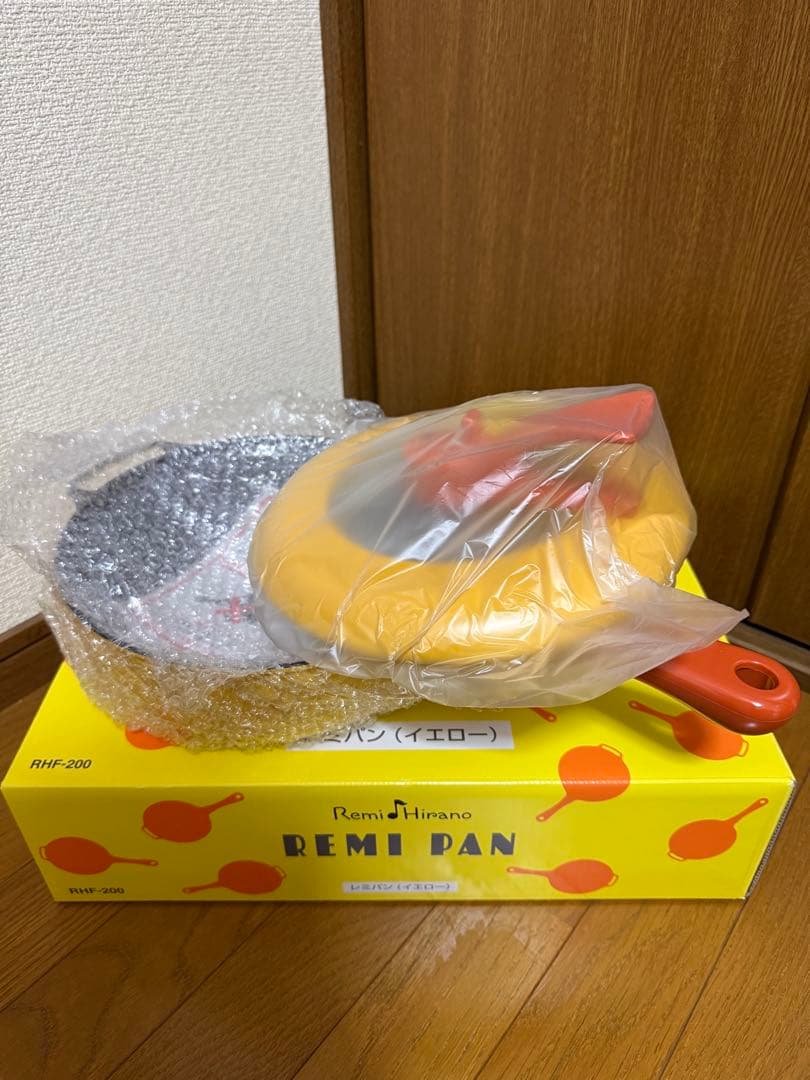 新品未使用 平野レミ レミパン イエロー 24cm