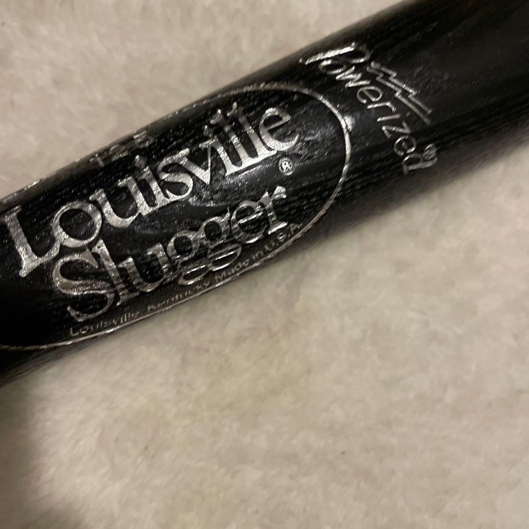 希少未使用Louisville木製グリフィーjrモデル84CMサイン刻印付