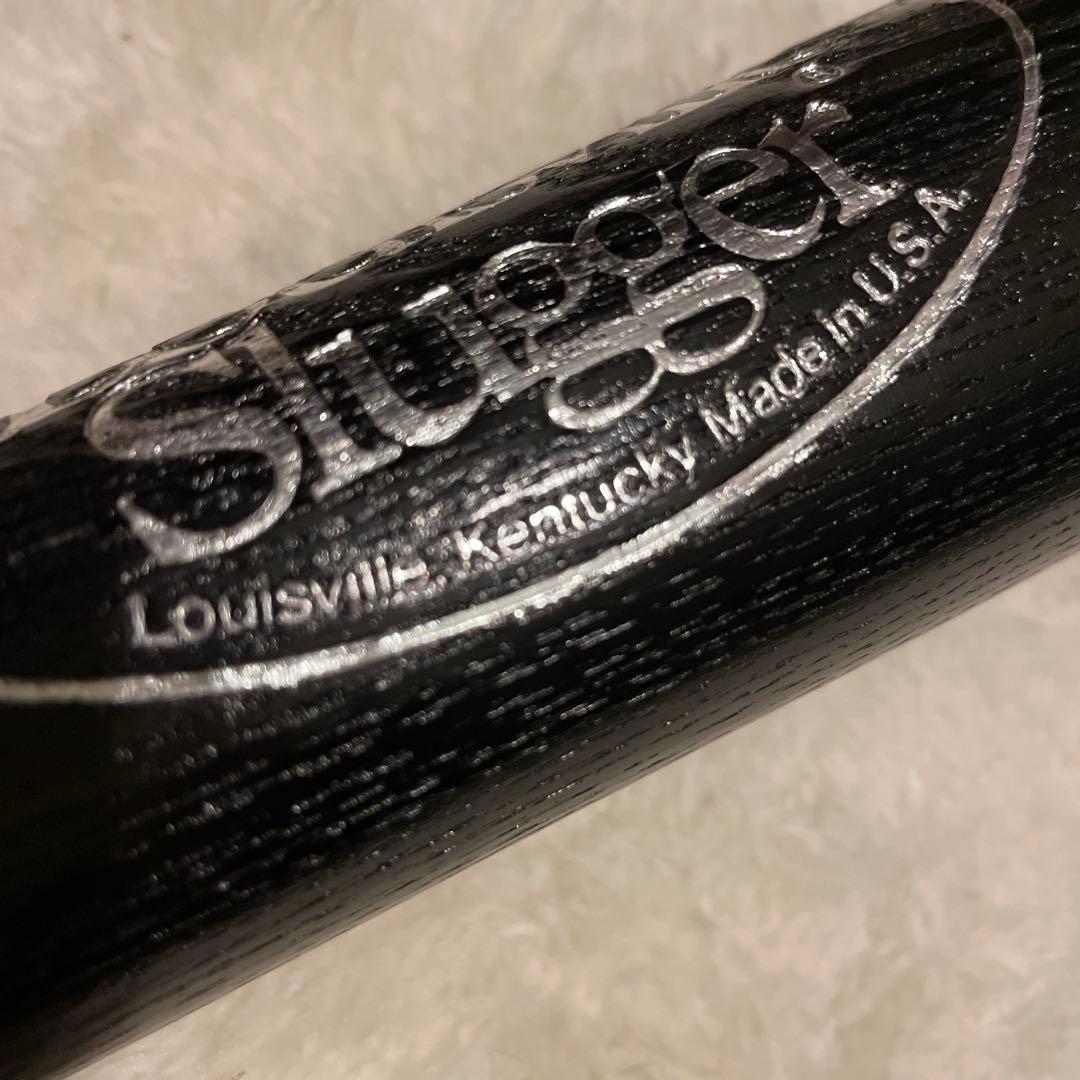 希少未使用Louisville木製グリフィーjrモデル84CMサイン刻印付
