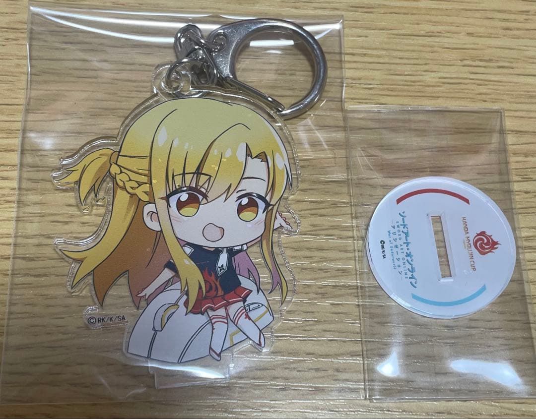 ソードアート・オンライン SAO 神田明神 カップ アクリルスタンド アスナ