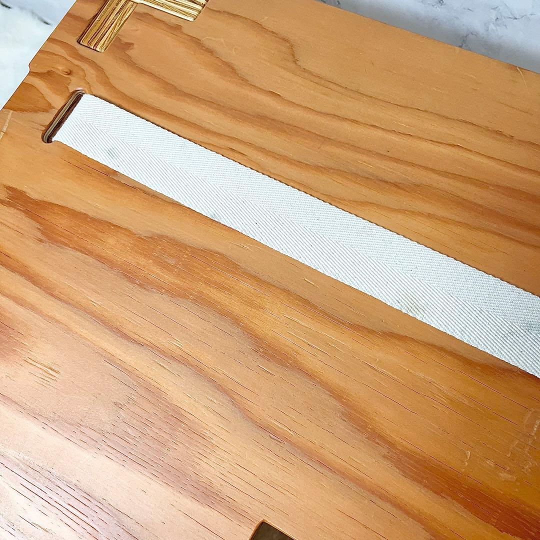 【良品】YOKA L-TABLE 木製ローテーブル 折りたたみ 日本製