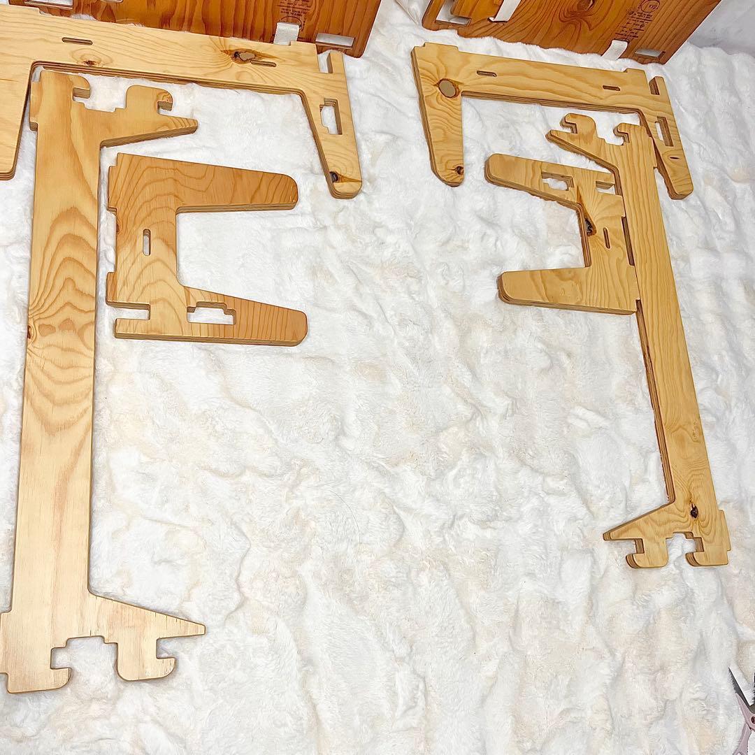 【良品】YOKA L-TABLE 木製ローテーブル 折りたたみ 日本製