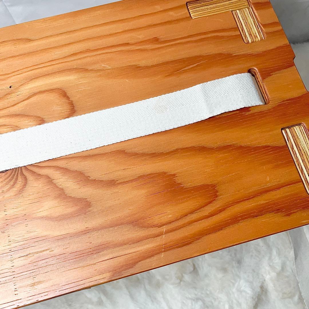 【良品】YOKA L-TABLE 木製ローテーブル 折りたたみ 日本製