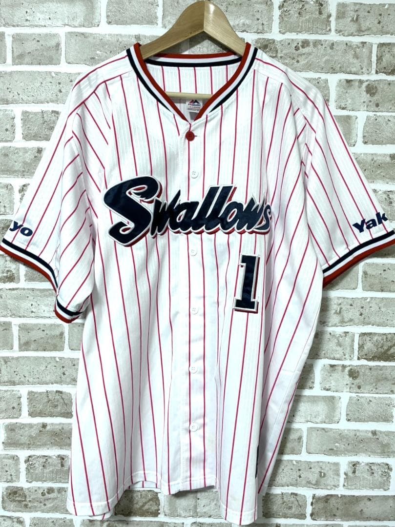 【早い者勝ち✨】東京ヤクルトスワローズ 山田哲人 刺繍ユニフォーム XL ホーム