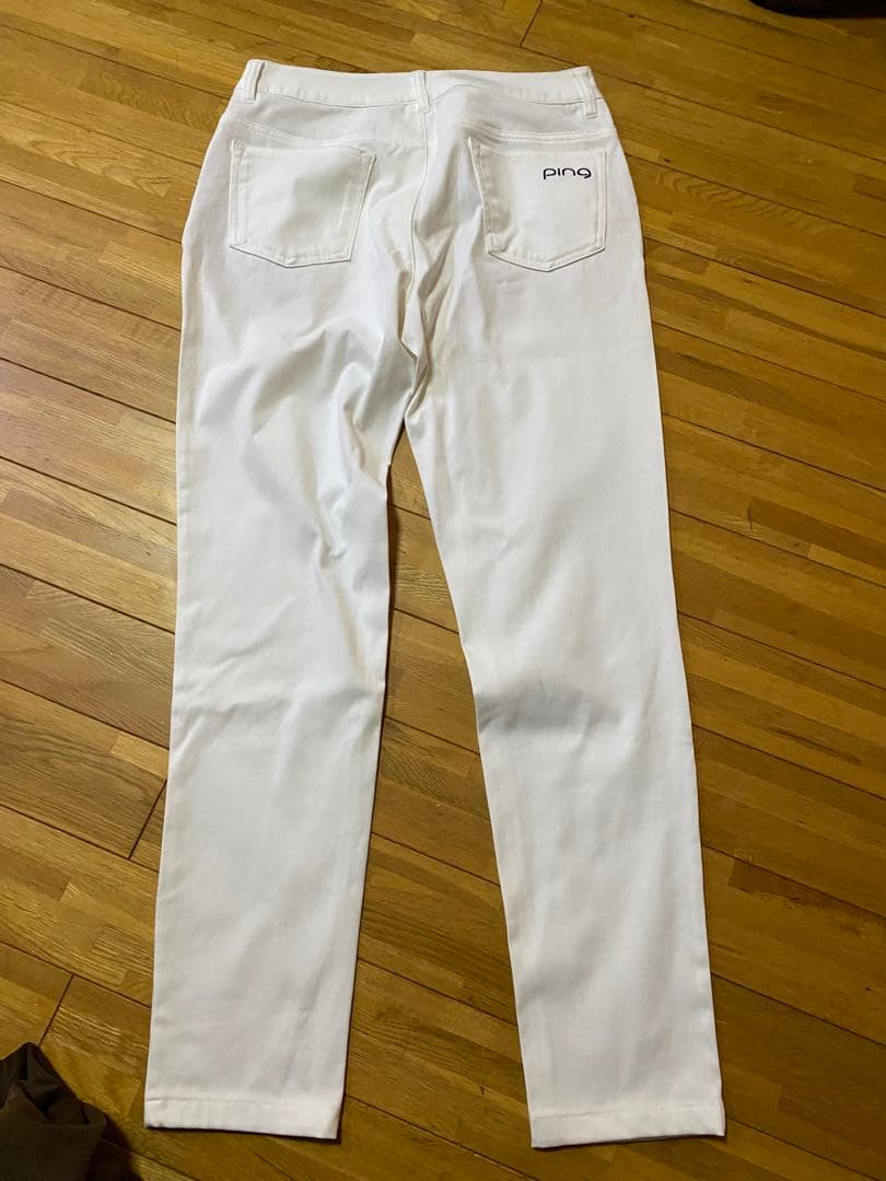 ping シンプルワンポイントストレッチパンツ