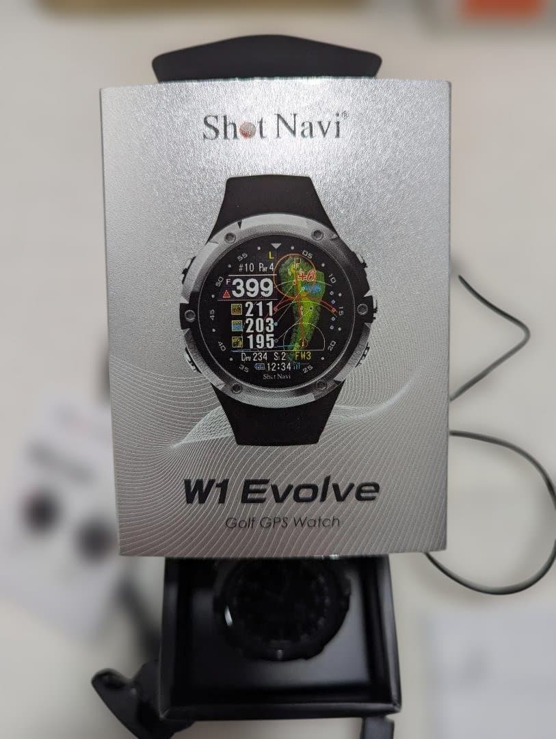 Shot Navi W1 Evolve Golf GPSナビウオッチ