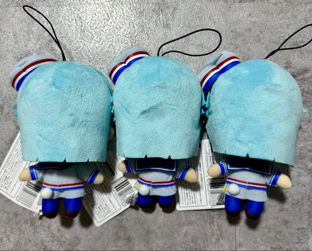 ⑤ 紫之創 新衣装 ぬいぐるみ ×3つセット