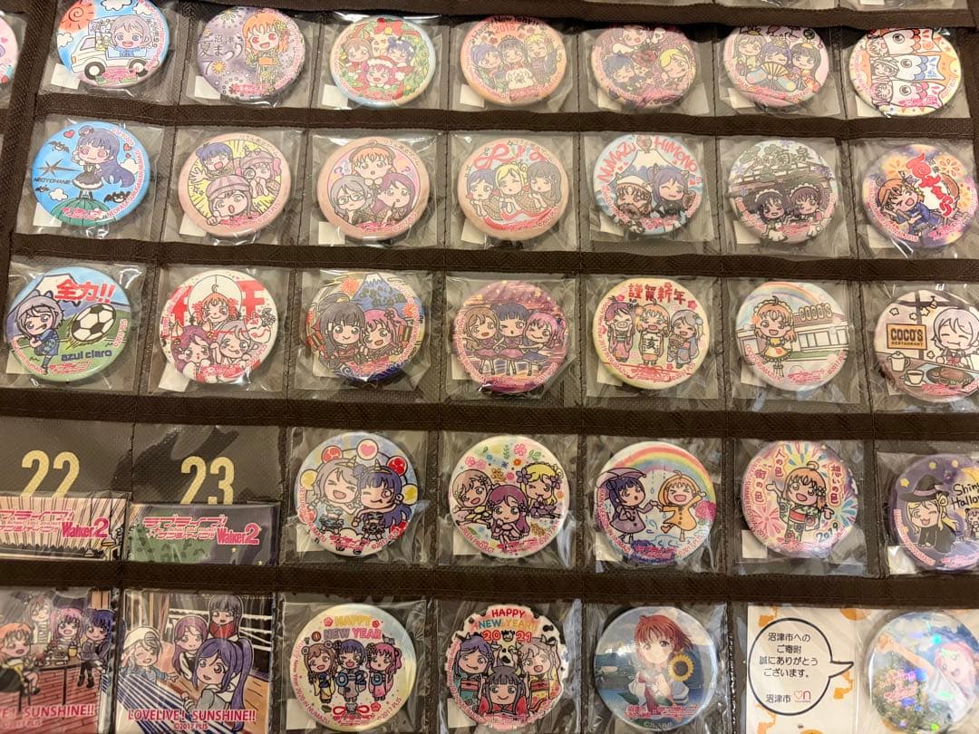 Aqours 沼津まちあるき缶バッジ