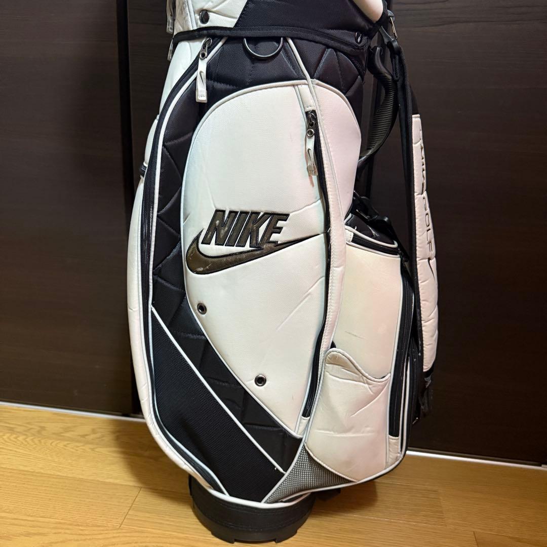 Nike ゴルフバッグ キャディバッグ ホワイト/ブラック