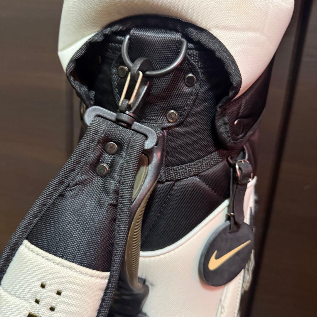 Nike ゴルフバッグ キャディバッグ ホワイト/ブラック