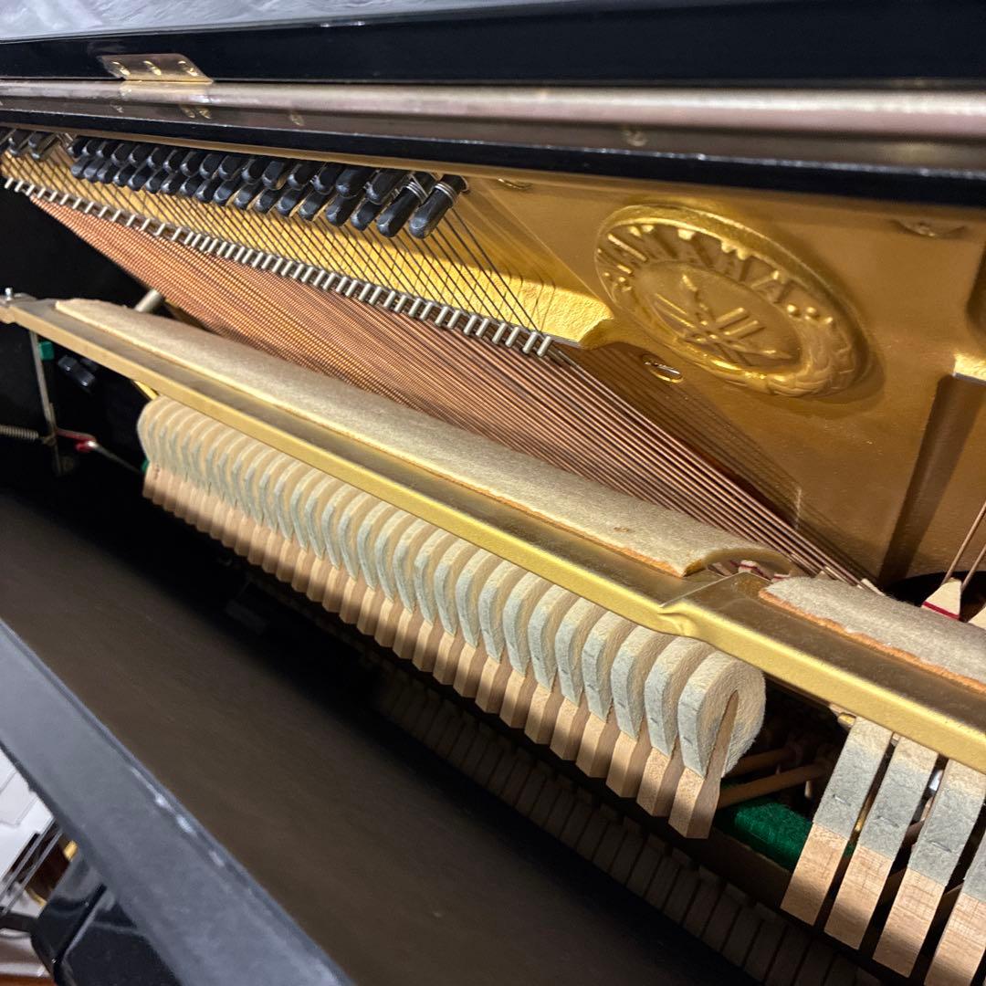 YAMAHA ヤマハ アップライトピアノ U1H 調律カード付属