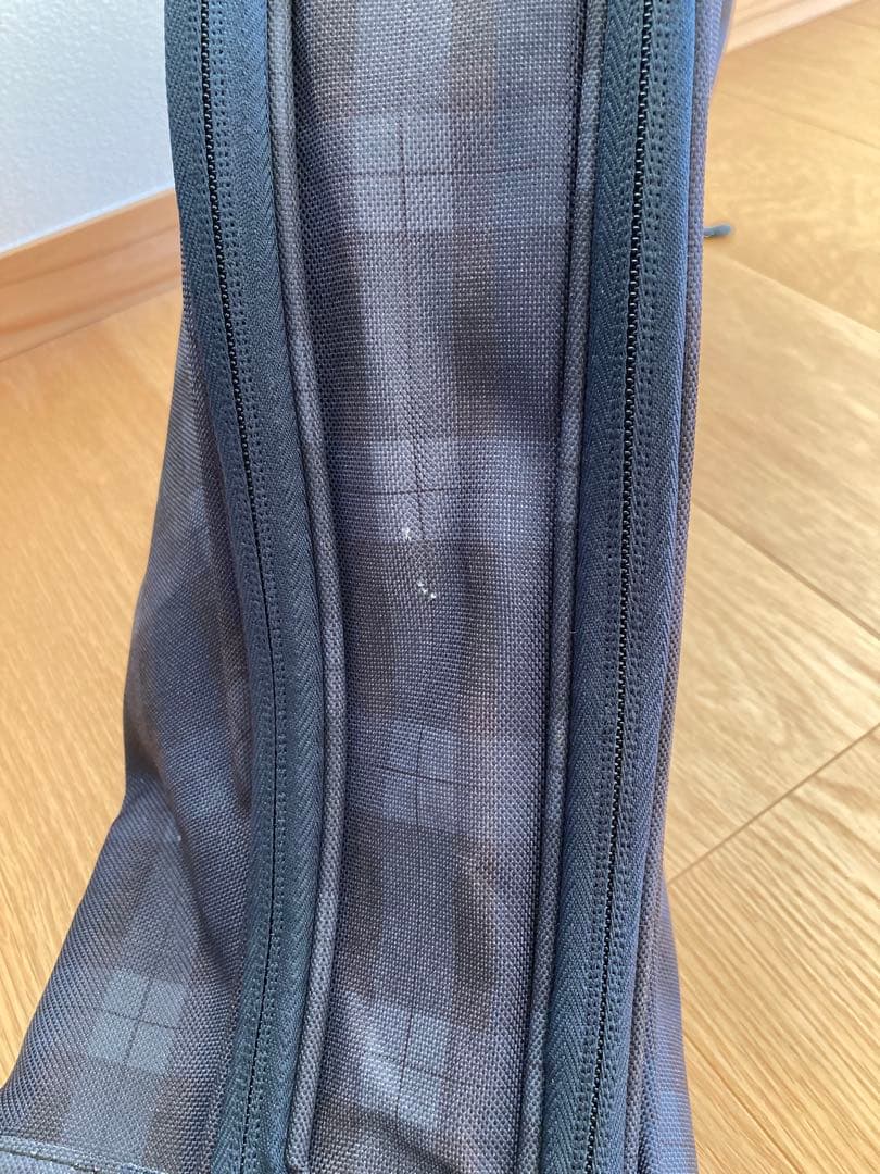 BEAMS GOLF ゴルフバッグ チェック柄 ネイビー