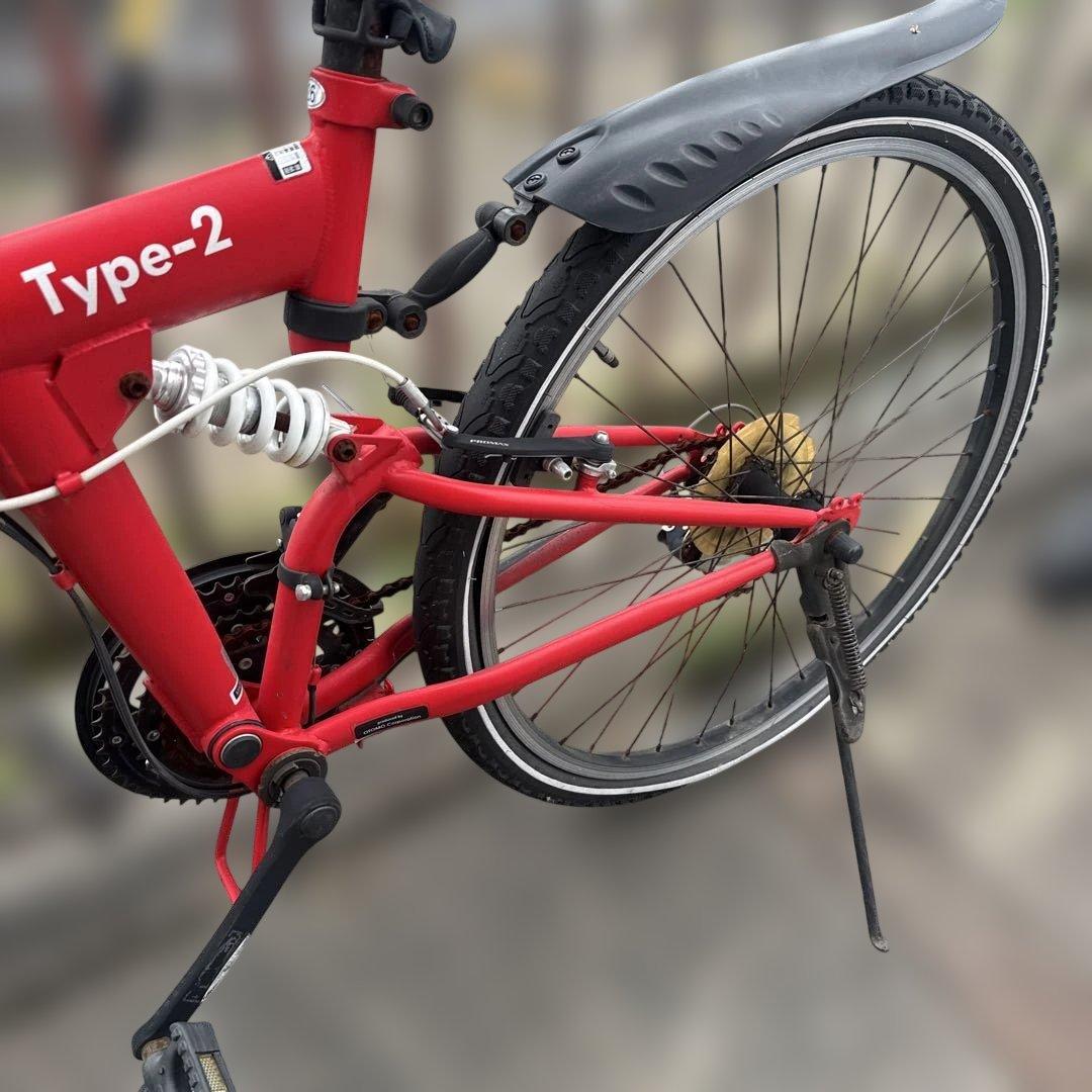 Volkswagen Type-2 クロスバイク レッド