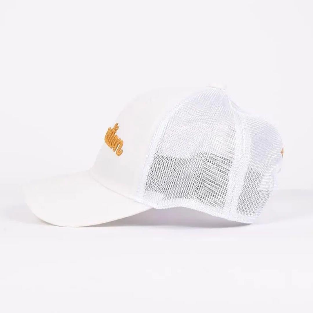 レザレクション GMエンボスメッシュキャップ / ホワイトBE12CAP03