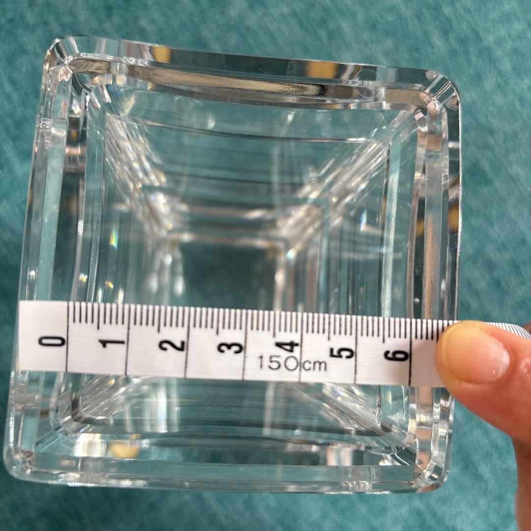 北欧 コスタボダ クリスタルガラス 花瓶 16cm アンティーク