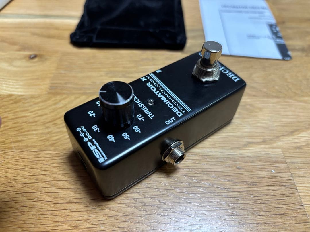 iSP DECIMATOR X DECI-MATE ノイズリダクションペダル