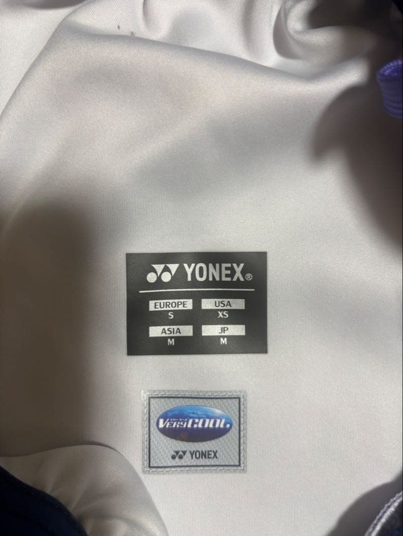 YONEX 紫 ハーフパンツ JP M