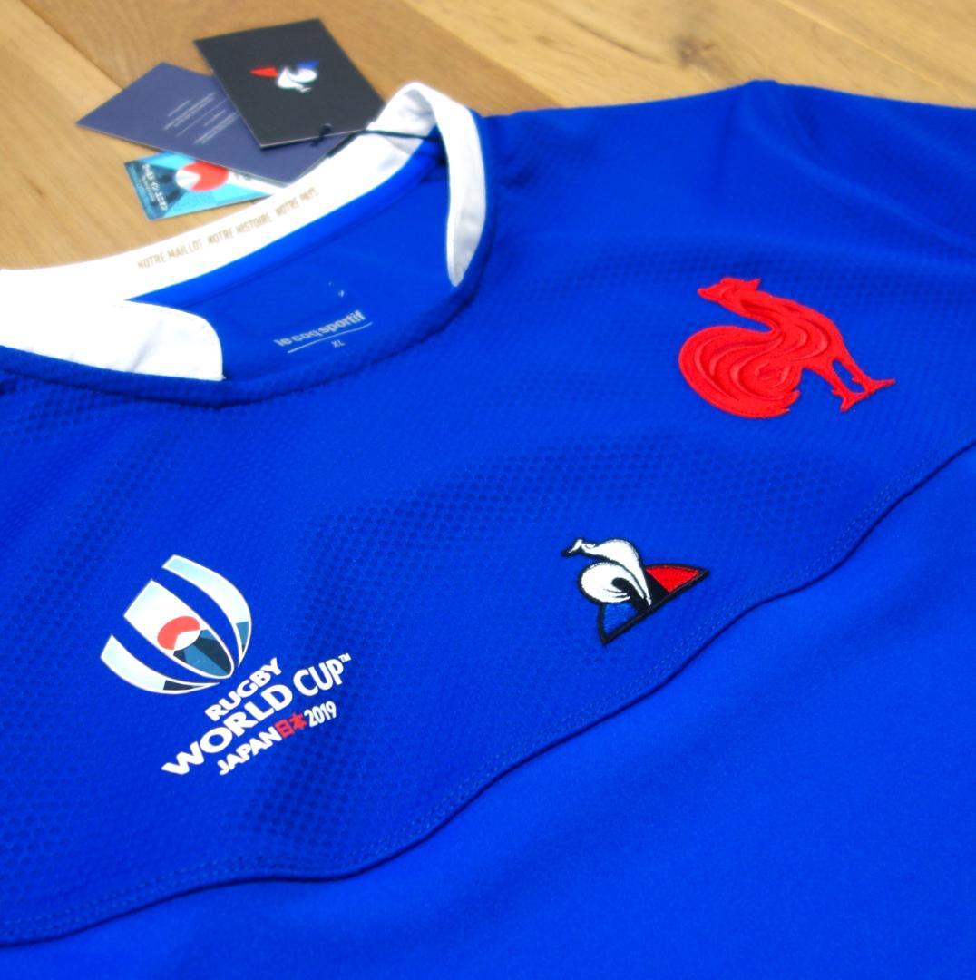 祝6N連覇達成★期間割引★正規新品★海外XLフランスRWC2019ホームジャージ