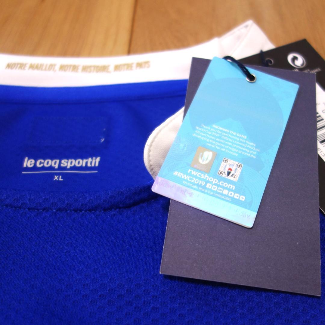 祝6N連覇達成★期間割引★正規新品★海外XLフランスRWC2019ホームジャージ
