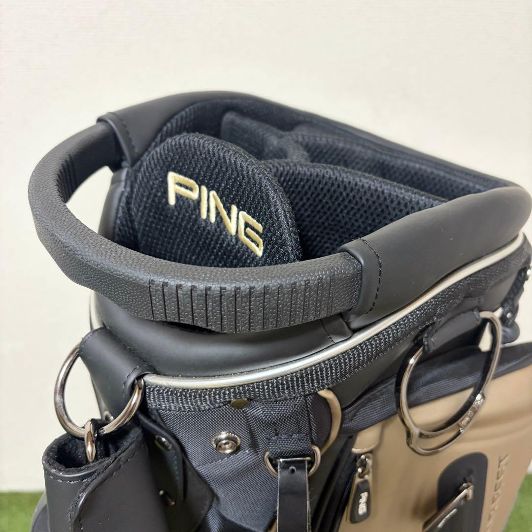 貴重｜新品同様　PING ピン　プレミアムキャディバッグ　スタンド式