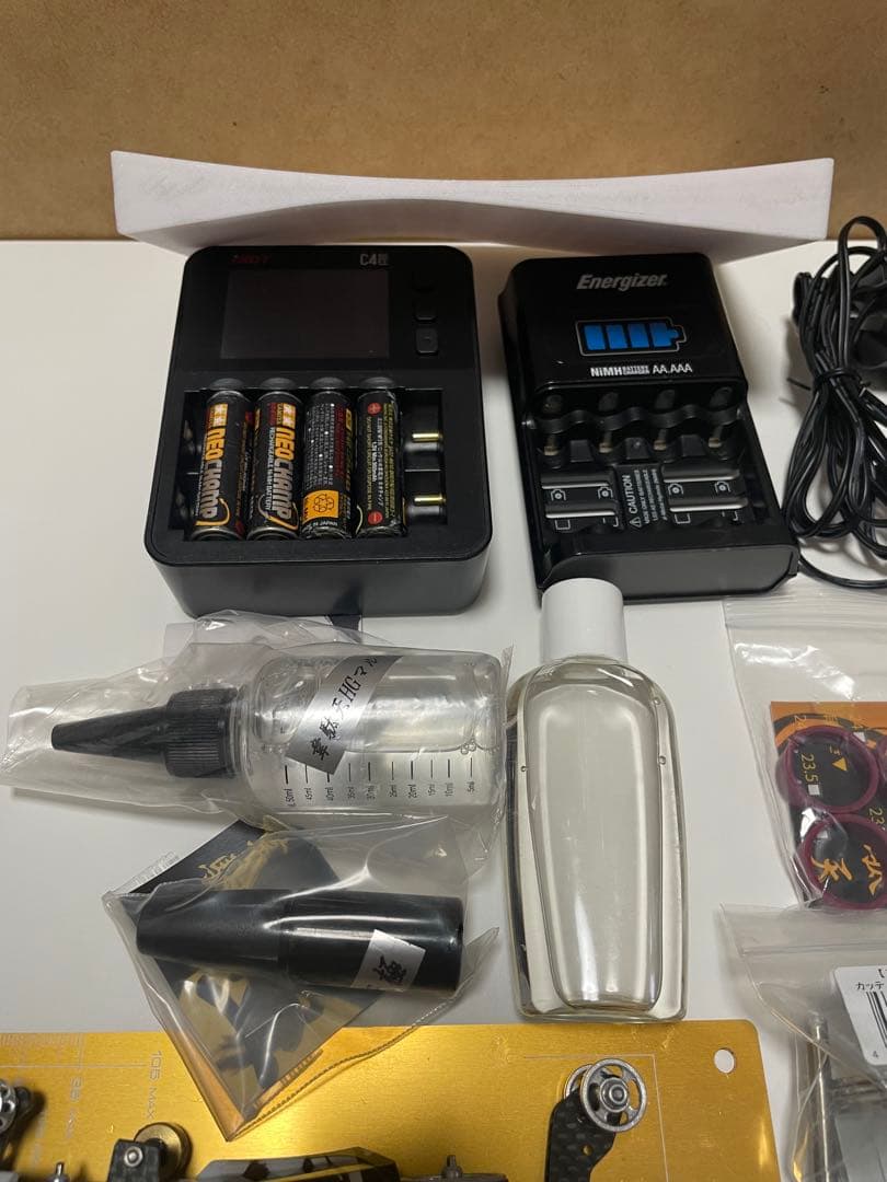 ミニ四駆 セット売り MSフレキ フルカーボン フルギミック 充電器 ペラタイヤ