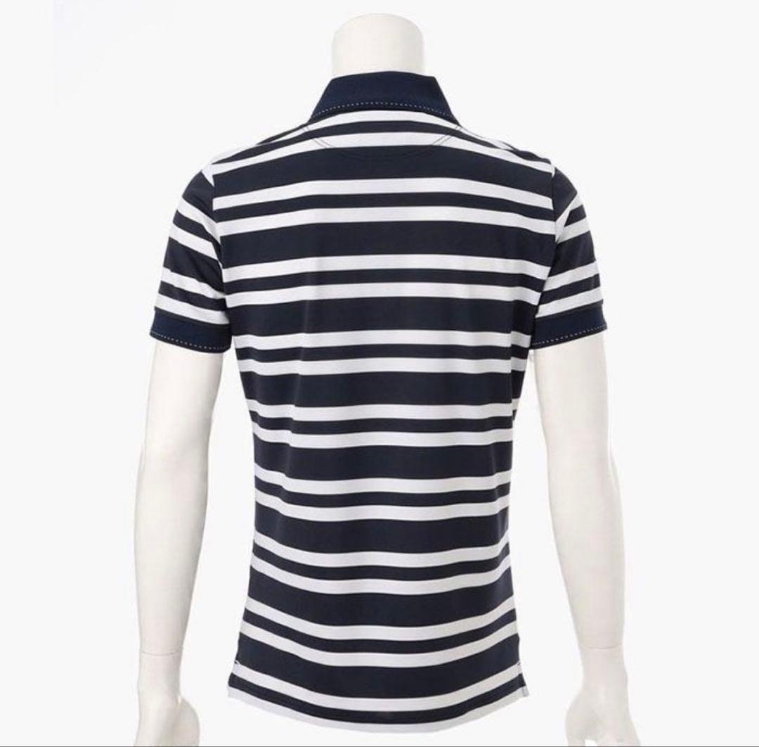 BRIEFING MENS STRIPE POLO ボーダーポロシャツ　Lサイズ