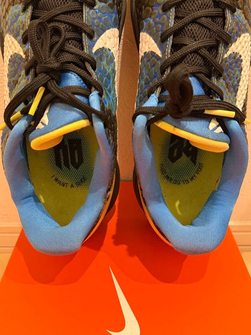 シューズ(男性用) NIKE KOBE6 BLUE CAMO 27.5cm / US9.5