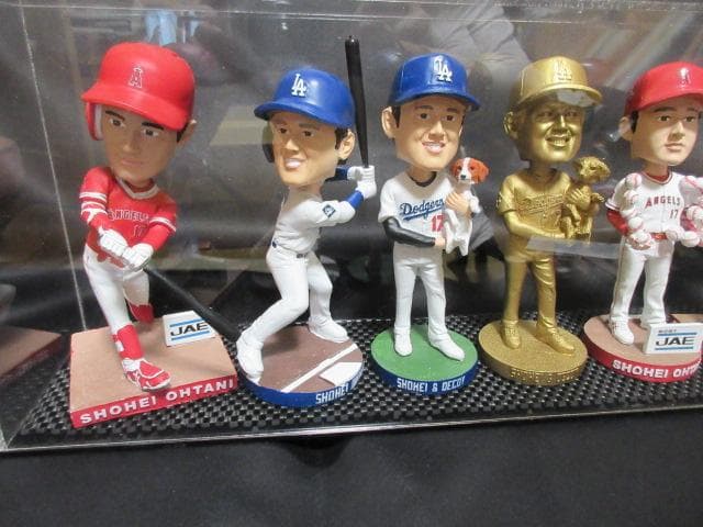 大谷翔平 ボブルヘッド ６体set USED！ 正規品！ 球場限定品