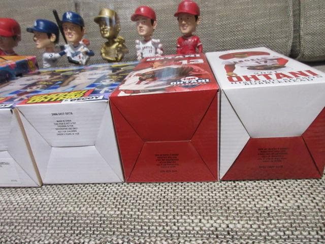 大谷翔平 ボブルヘッド ６体set USED！ 正規品！ 球場限定品