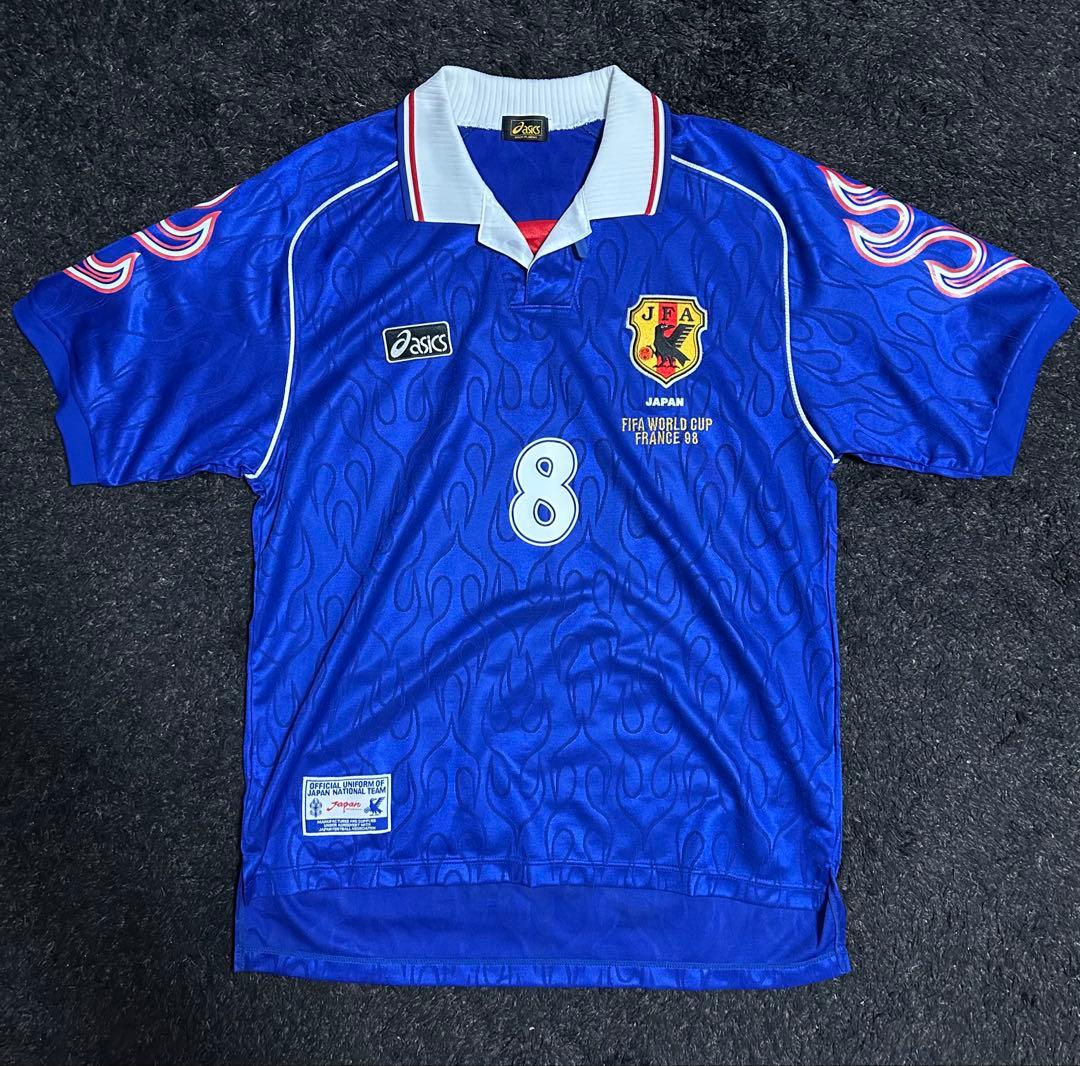 正規品1998年日本代表 ユニフォーム フランスW杯 中田英寿
