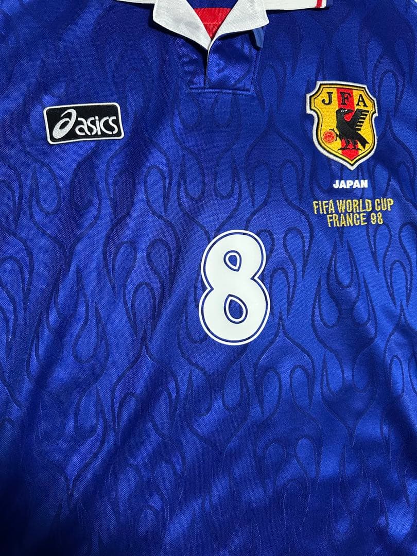 正規品1998年日本代表 ユニフォーム フランスW杯 中田英寿