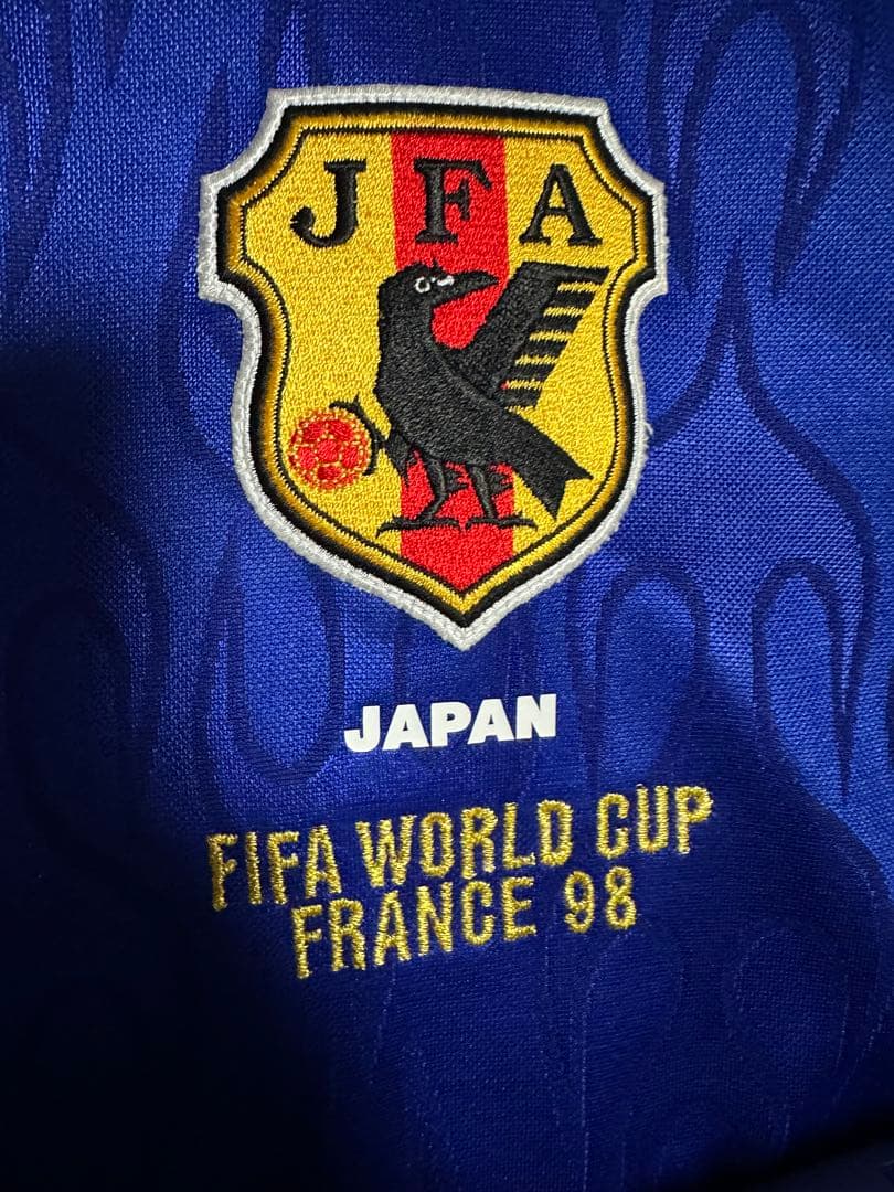 正規品1998年日本代表 ユニフォーム フランスW杯 中田英寿
