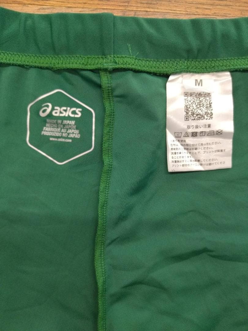 【美品】【I481】asics　アシックス　陸上用スパッツ　Ｍサイズ