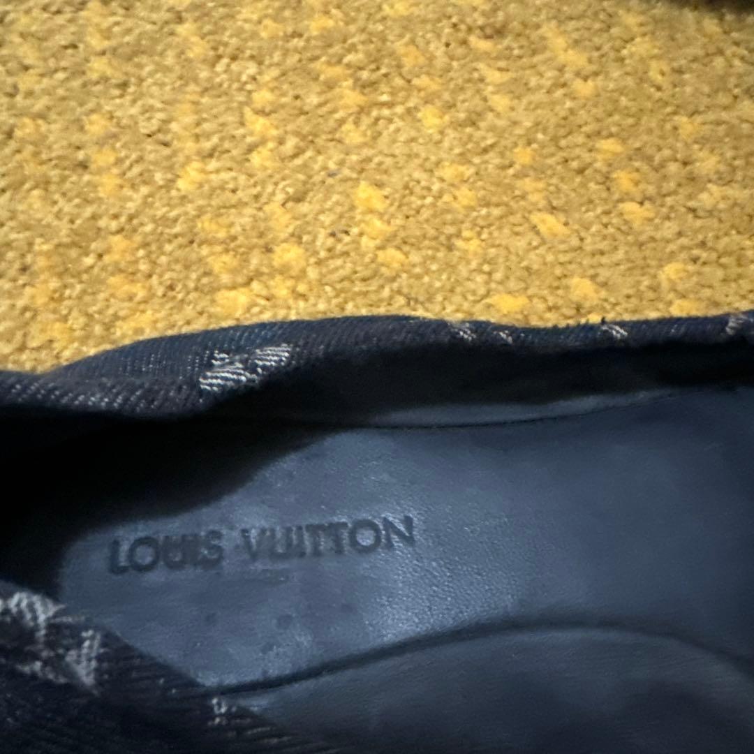 LOUISVUITTON ルイヴィトン バレエ フラットシューズ　デニム