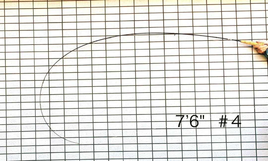 フライロッド 7'6\" #4 4pc