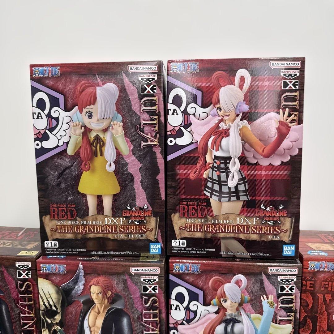 ワンピース フィギュア　DXFシリーズFIL M RED10体セット